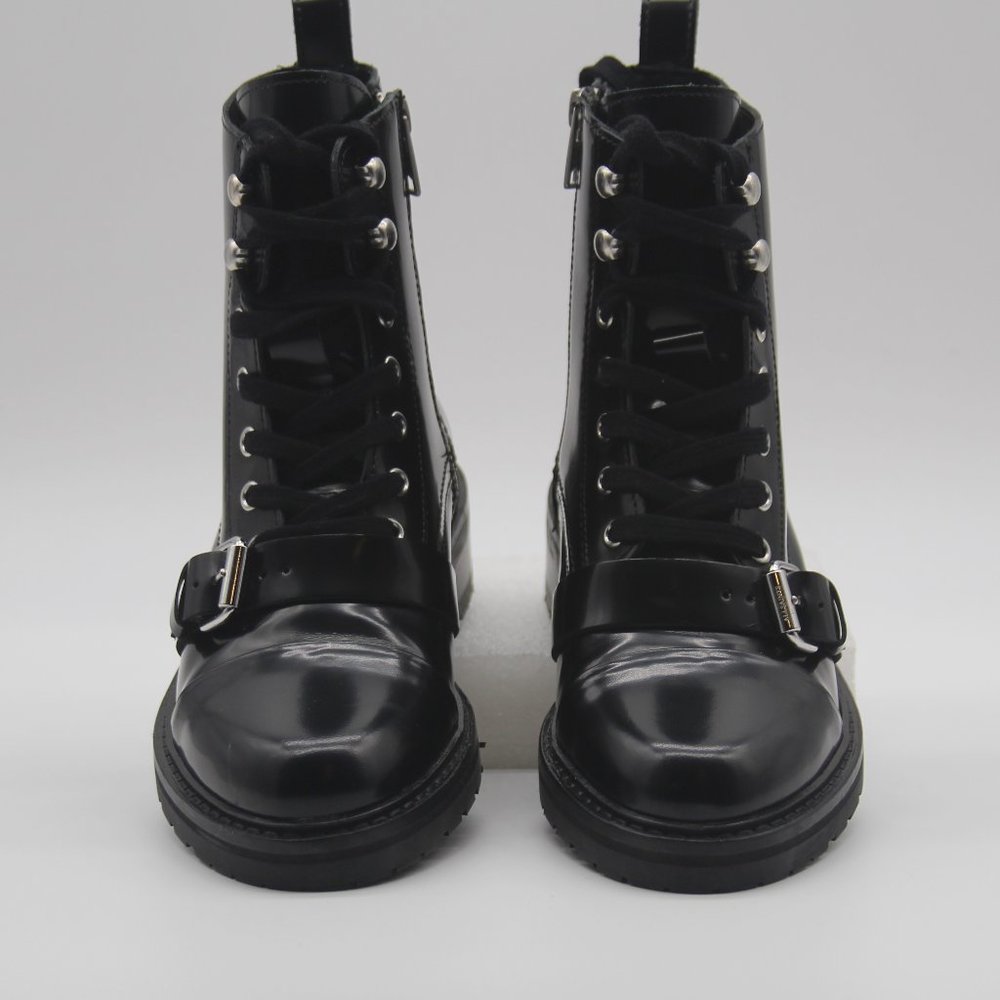 Leather Combat Boots
